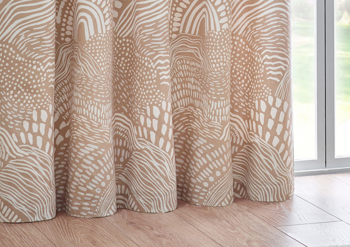Nola Eyelet, Oat - Ready Made Curtains - Image 6
